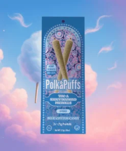 Buy Blue Cotton Candy | Hybrid | 1.25G THC-A Pre-Rolls | Blue Cotton Candy | Hybrid | 1.25G THC-A Pre-Rolls for sale